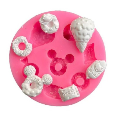 Molde De Silicona Candy 8 X 8 Cm G46-018F10 - Imagen 2