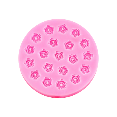 Molde De Silicona Mini Rosas Mini 7 X 7 Cm H11-013Q7