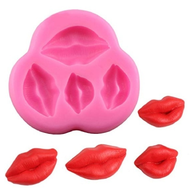 Molde De Silicona Besos 8 X 8 Cm X 3 G25-002H10 - Imagen 2