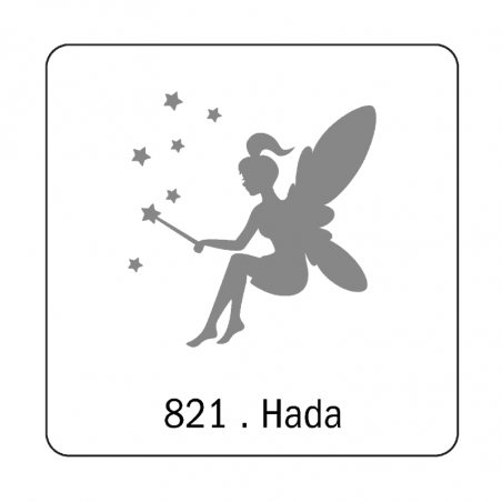 Stencil Hada (821) 10 X 10 Cm