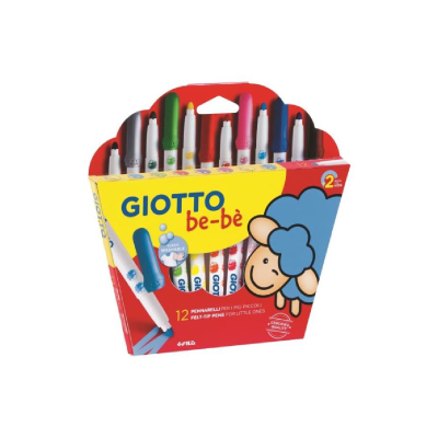 Marcadores Giotto Be Bé X 12 Colores