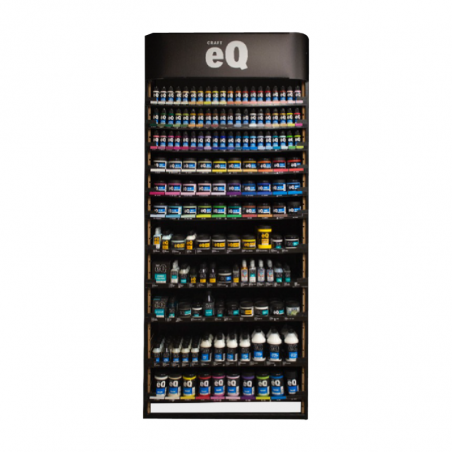 Exhibidor De Pintura Acrílica + Accesorios