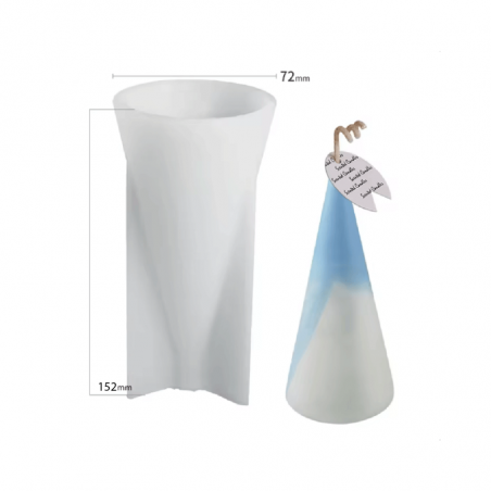 Molde De Silicona Para Velas (XC-2322)