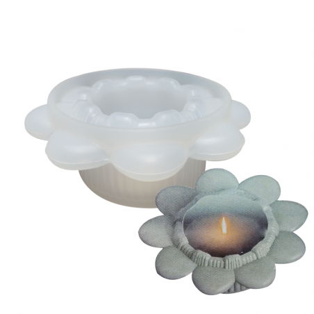 Molde De Silicona Para Velas (T-1443)