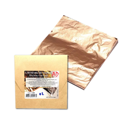 Láminas De Dorado A La Hoja (Cobre)