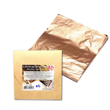 Láminas De Dorado A La Hoja (Cobre)