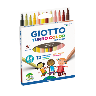 Marcadores Turbo Color Skin Tones X 12 Colores