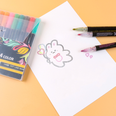 Marcador Outliner X 12 Colores - Imagen 3