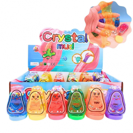 Slime Palta Con Glitter Y Crunchy