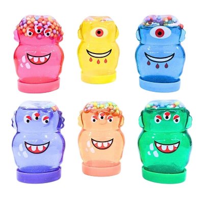 Slime Monstruos Con Glitter Y Crunchy - Imagen 2