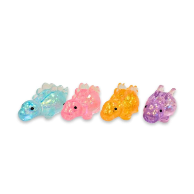 Squishy Dinosaurio Con Glitter - Imagen 2