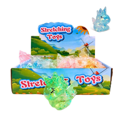 Squishy Unicornio Con Glitter