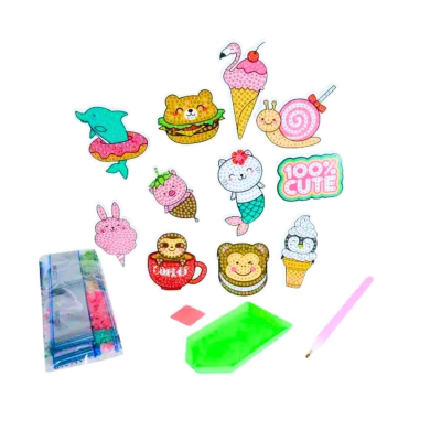 Diamond Painting Imanes X 5 - Imagen 2