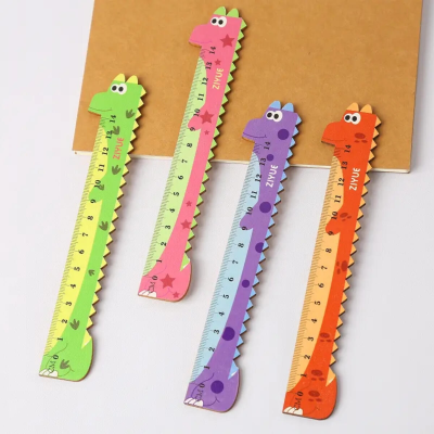 Regla De Madera Dino 15 Cm - Imagen 4