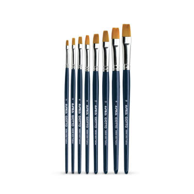 Pincel Plano Taklon Serie 600 N° 16 - Imagen 2