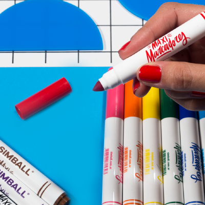 Marcador Maxi Set X 6 Colores - Imagen 3