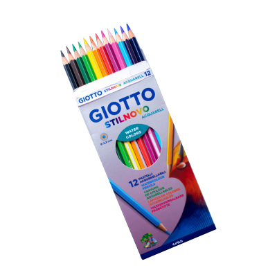 Lápices Stilnovo Acquarell X 12 Colores - Imagen 2