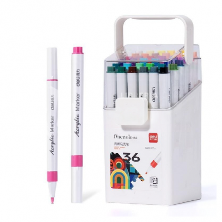 Marcador Acrílico Finenolo X 36 Colores