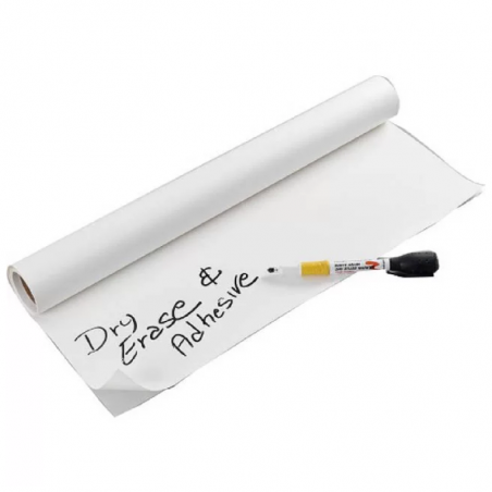 Vinilo Autoadhesio Simil Pizarra Blanca X 2 Mts