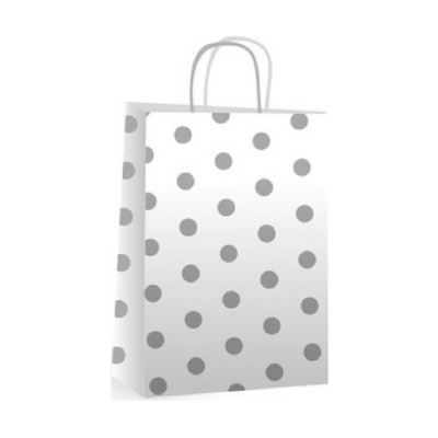 Bolsa Fantasia Lunares 22 X 10 X 30 Cm