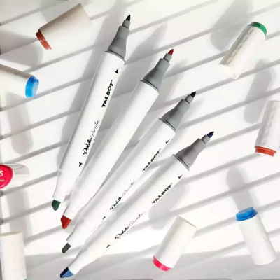 Marcador Doble Punta Valija X 48 Colores - Imagen 3