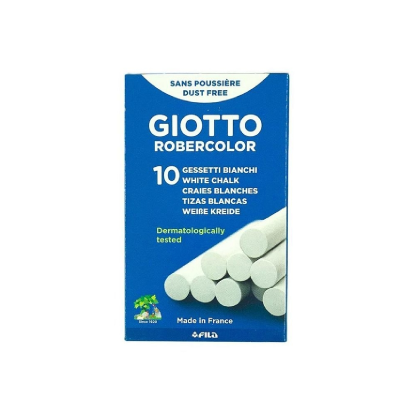 Tizas Blancas Robercolor X 10 Unidades