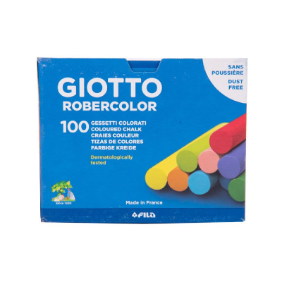 Tizas De Colores Robercolor X 100 Unidades