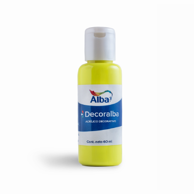 Acrílico Decorativo Colores Metálicos Y Fluo X 60 ml
