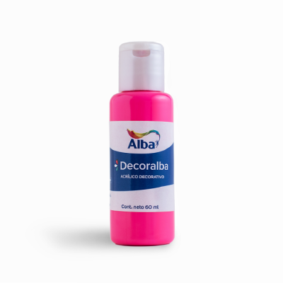 Acrílico Decorativo Colores Metálicos Y Fluo X 60 ml