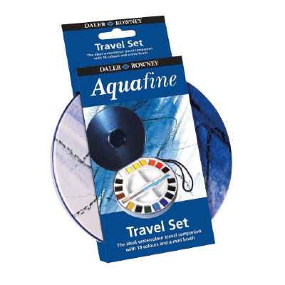 Acuarelas Aquafine Travel Set Lata X 18 Colores - Imagen 2