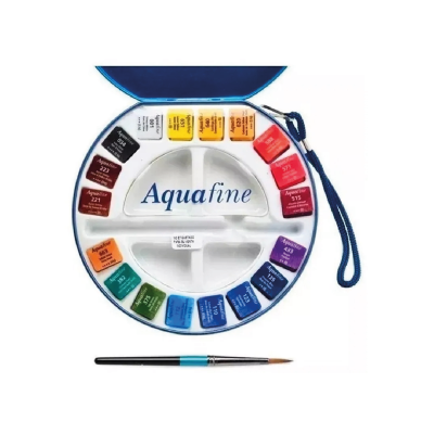 Acuarelas Aquafine Travel Set Lata X 18 Colores - Imagen 3