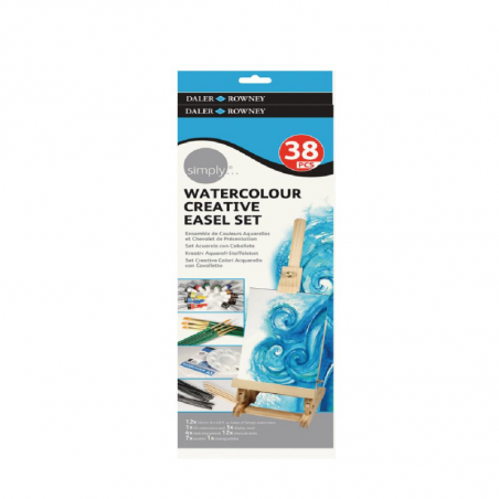 Set Creativo De Acuarelas Simply X 38 Piezas