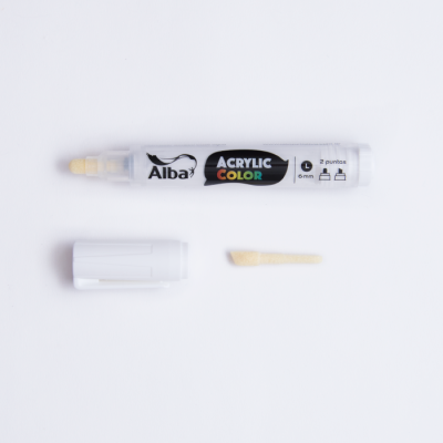 Marcador Acrílico 6 mm  (L)