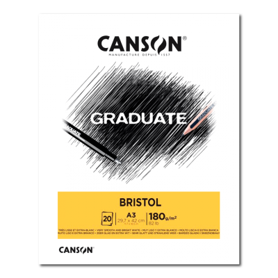 Block Bristol X 20 Hjs 180 Grs A3