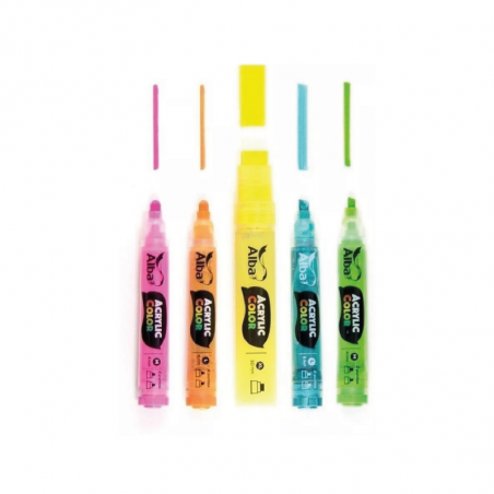 Marcador Acrílico 6 mm  (L)