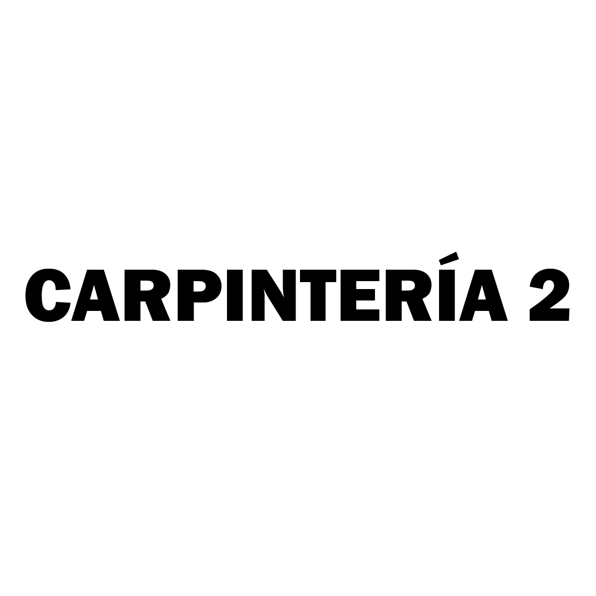 Carpinteria 2